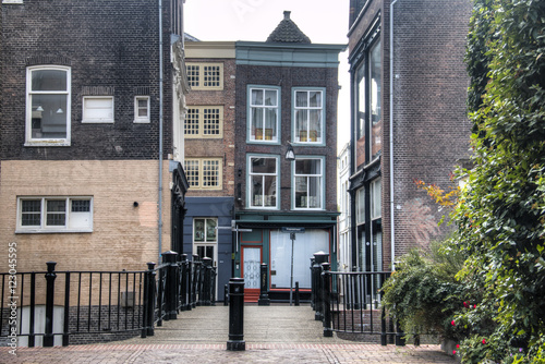 The town center of Dordrecht, Netherlands.