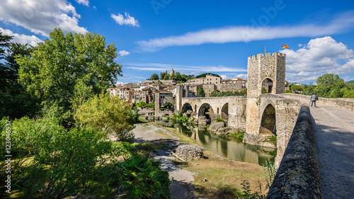 The bridge of Besalu