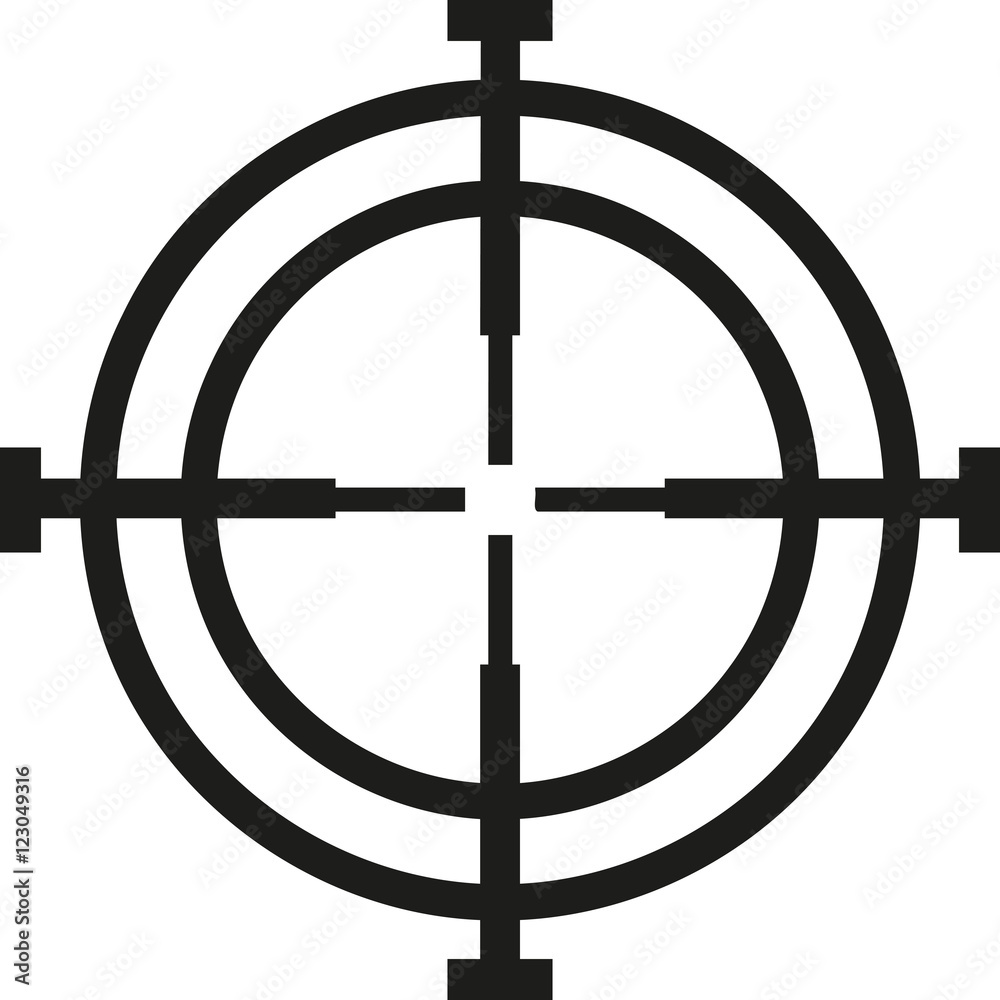 Crosshair hunter reticle
