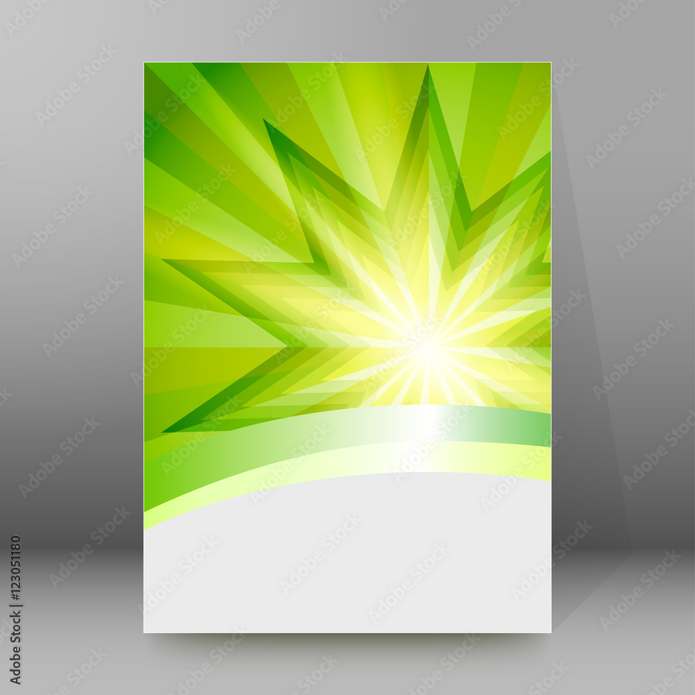 background report brochure Cover Pages A4 style abstract glow26 Stock  Vector | Adobe Stock