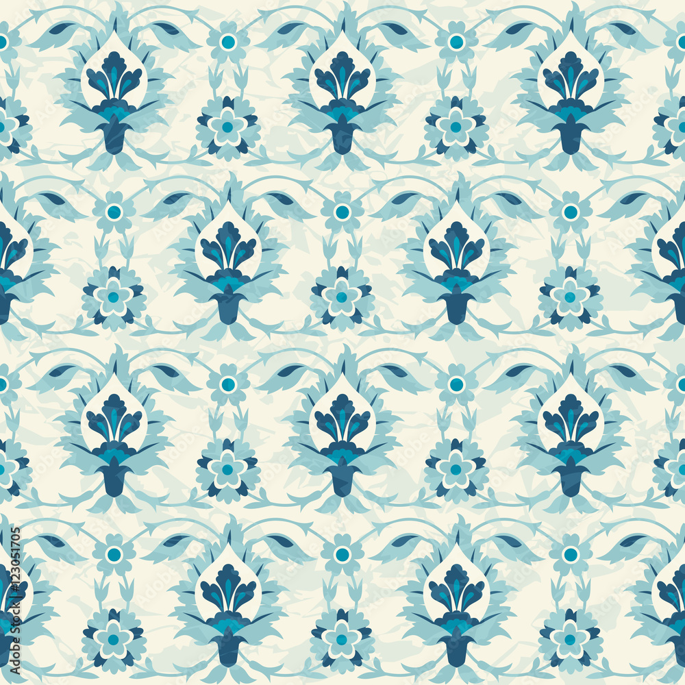 Floral ethnic pattern Floral ethnic pattern