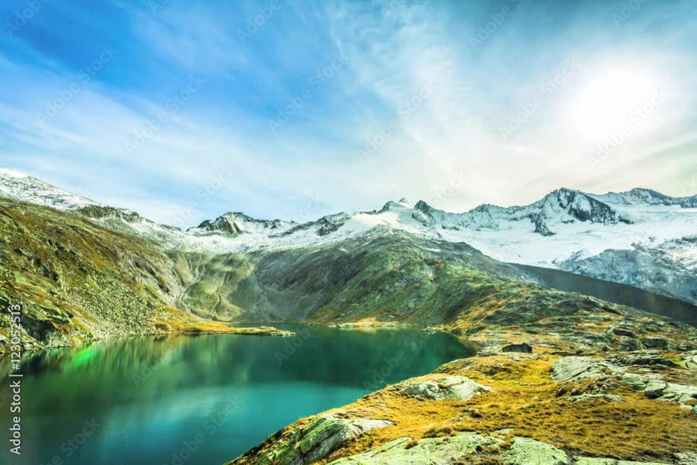 See am Gletscher in Österreich Zillertal
