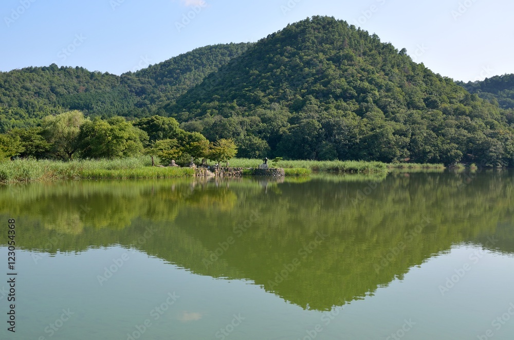 京都　広沢池