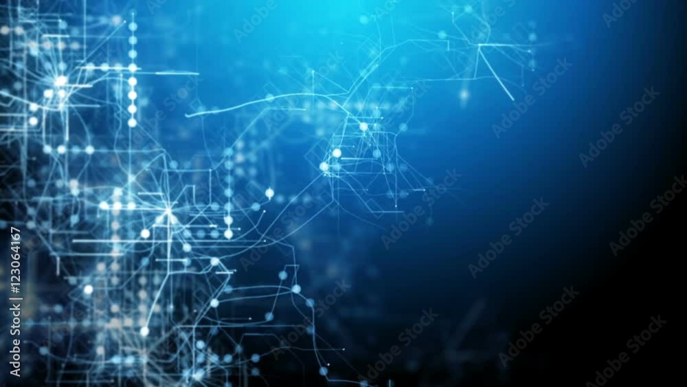 Blue abstract futuristic technology background Blue abstract futuristic technology background