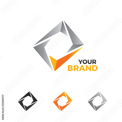Free Download arrow logo template - GFXLoad