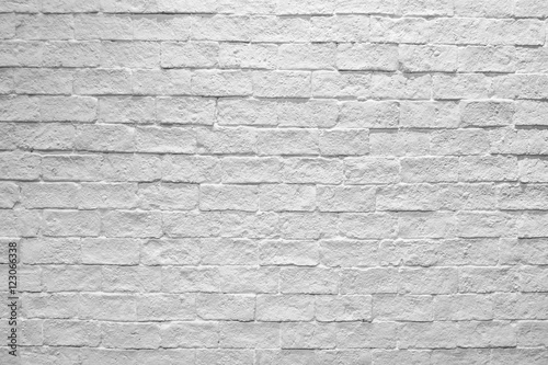 White brick wall