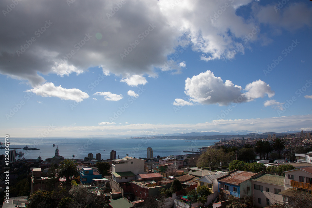 View of Valparaiso Bay