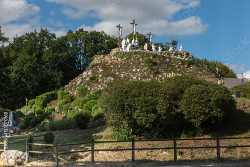 Way of the Cross and Calvary built years ago by St. Louis Monfor photo