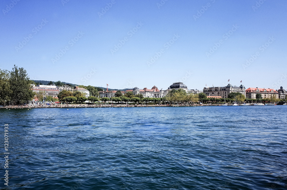 Lake Zurich is a lake in Switzerland, extending southeast of the