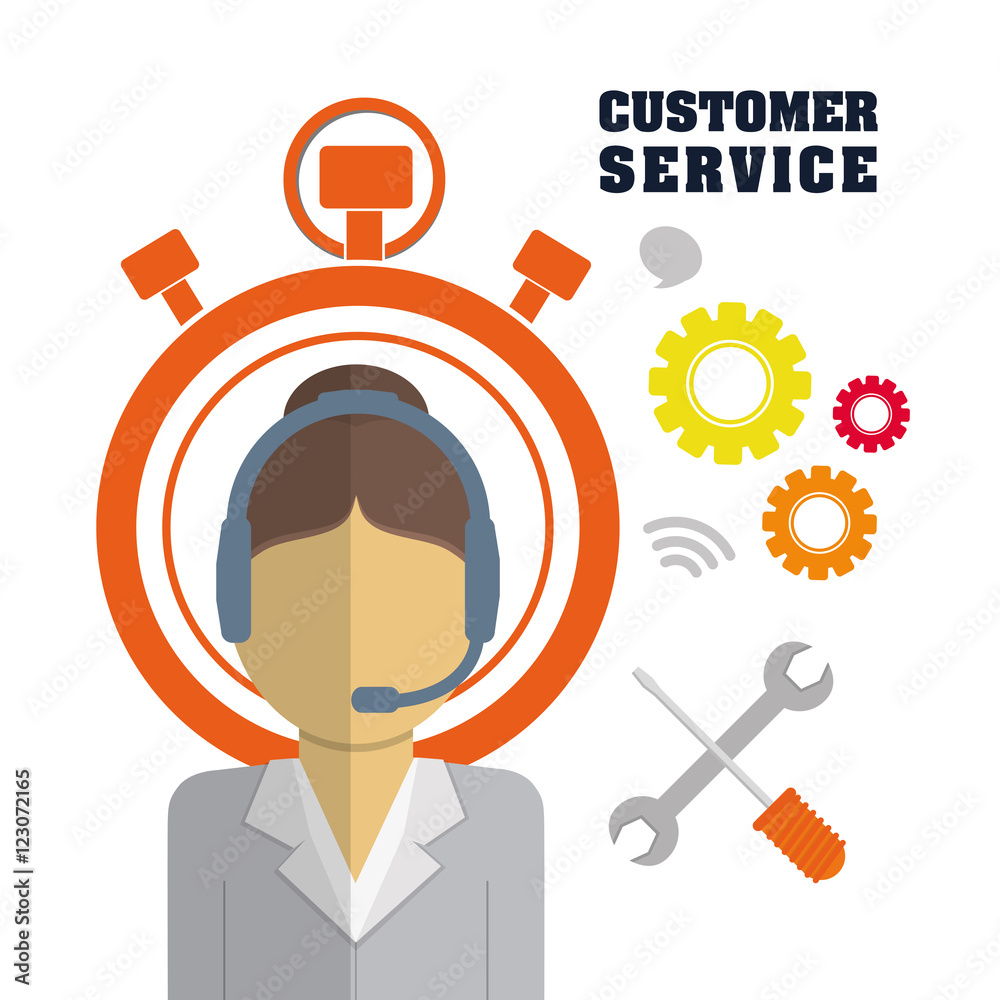 customer support service icons vector illustration design customer support service icons vector illustration design