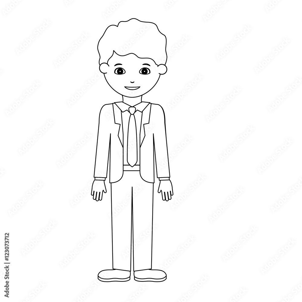 Boy cartoon icon. Kid child little and people theme. Isolated design. Vector illustration Boy cartoon icon. Kid child little and people theme. Isolated design. Vector illustration