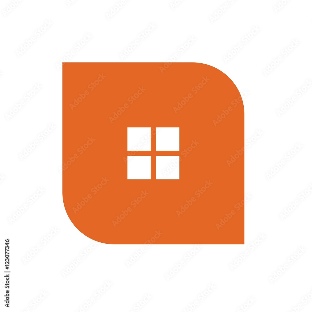 Obraz premium home logo design