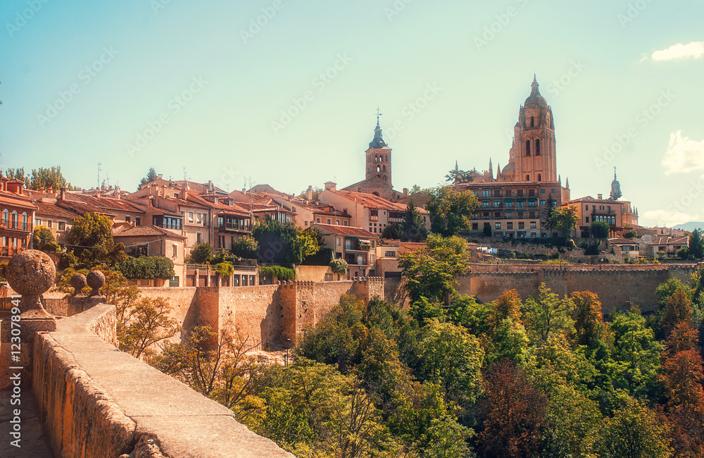 Panorama of Segovia