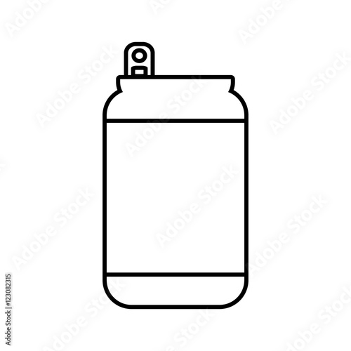 soda drink beverage isolated icon vector illustration design