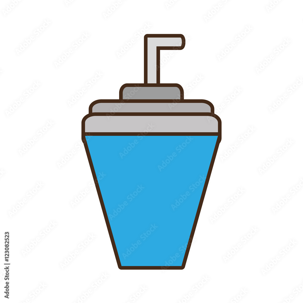 soda drink beverage isolated icon vector illustration design soda drink beverage isolated icon vector illustration design