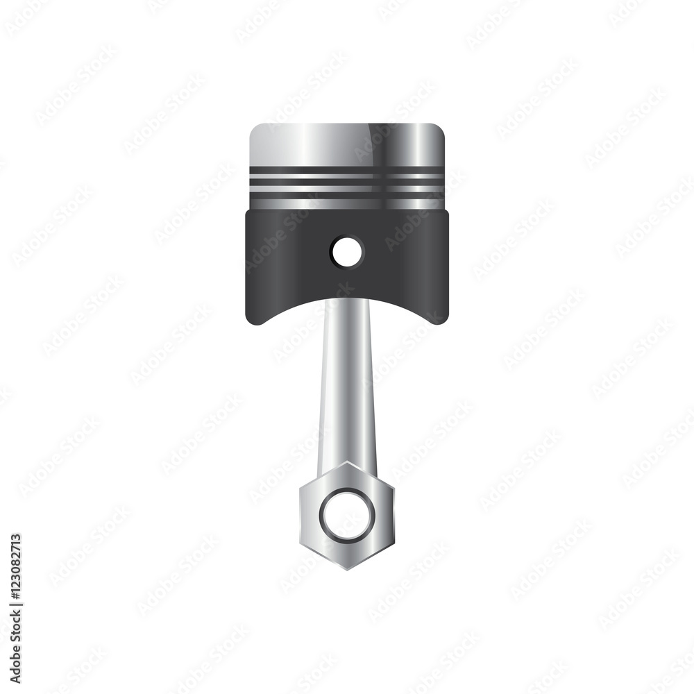 Piston Vector Illustration Piston Vector Illustration