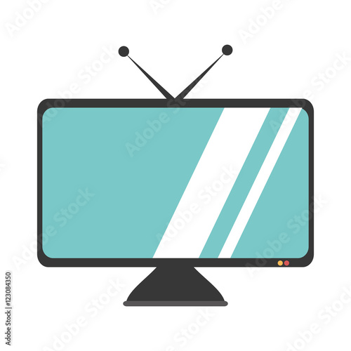 tv plasma isolated icon vector illustration design