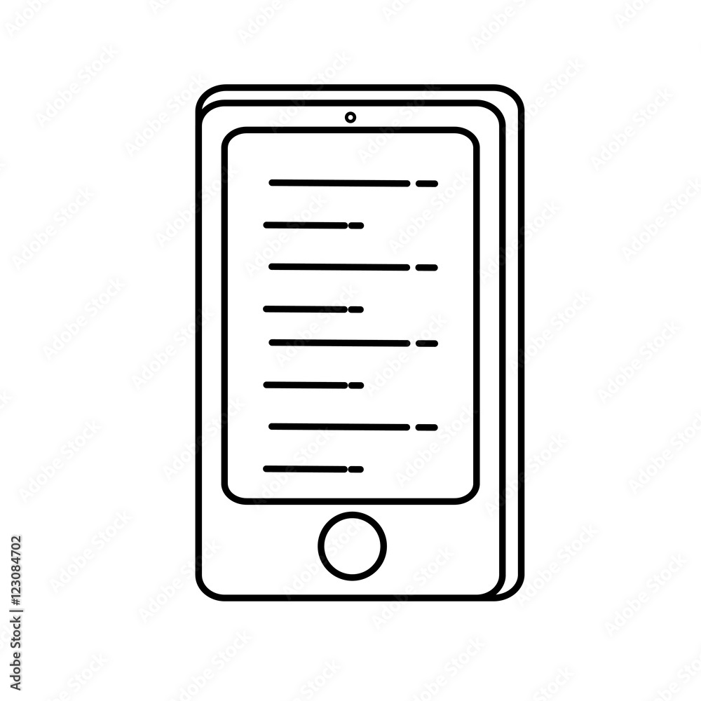 tablet technology isolated icon vector illustration design tablet technology isolated icon vector illustration design