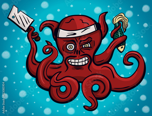 Crazy chief octopus