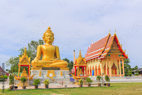 A view of Big Buddha statue in Rayong Thailand