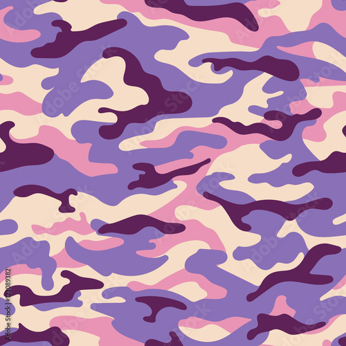 Military seamless pattern. Vector illustration