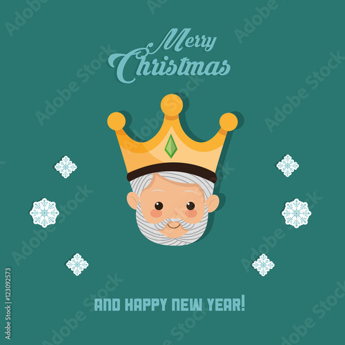 magi with biblical christmas related icons image vector illustration design 