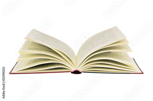  Open book isolated