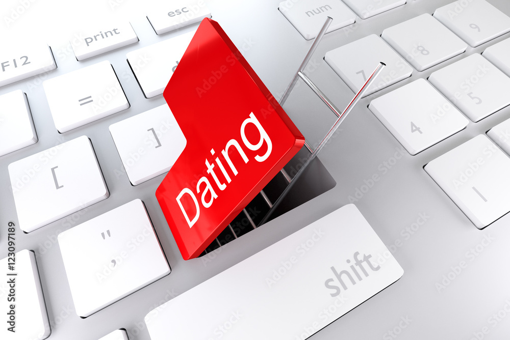 keyboard with red enter key open revealing underpass and ladder