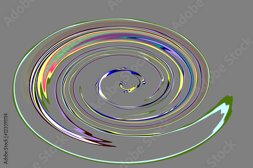 Abstract psychedelic colorful background. Illustration. Can be used for posters.