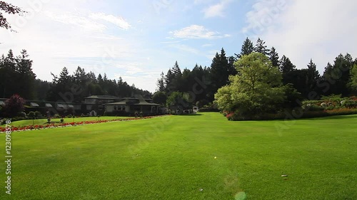 Beautiful victoria BC in the summer photo