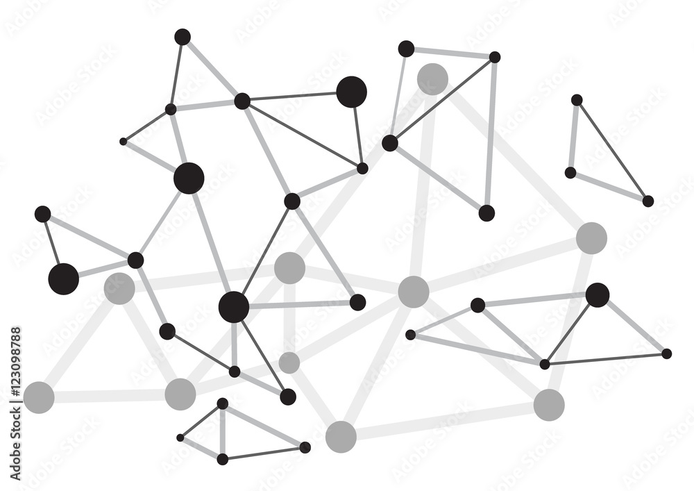 Abstract red points virus. Abstract red points virus.