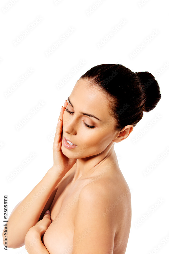 Picture of a healthy naked woman with perfect body. Picture of a healthy naked woman with perfect body.
