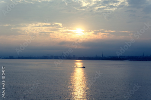 View of Helsinki from sea © ribtoks