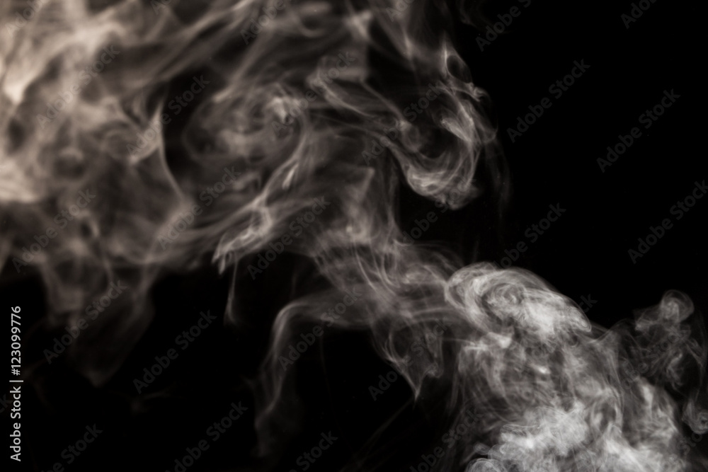 Abstract smoke on black background Abstract smoke on black background