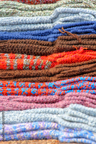 handmade knitted wool socks for sale © bellakadife