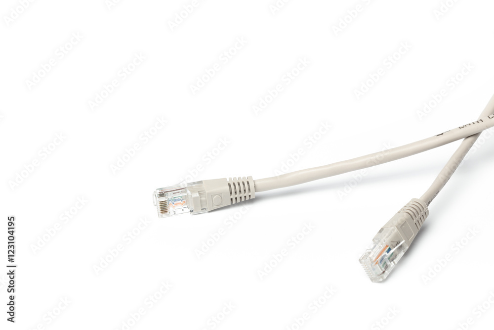 Close up of network cable Close up of network cable