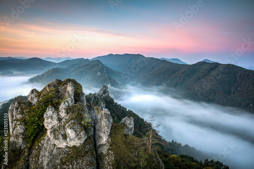 Slovakian mountains Sulov photo