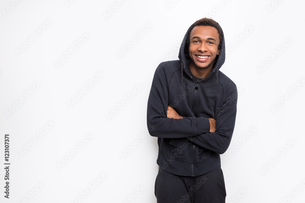 Smiling African guy Smiling African guy