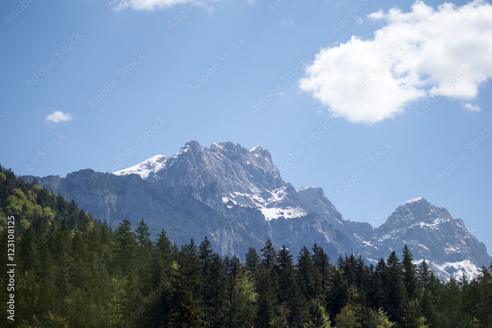 Mountains in the area of Zell am See
