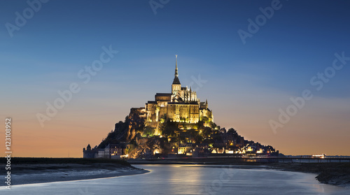 Mont saint Michel in Normandy, France