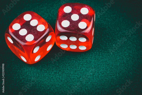 Rote Spiel Würfel Casino