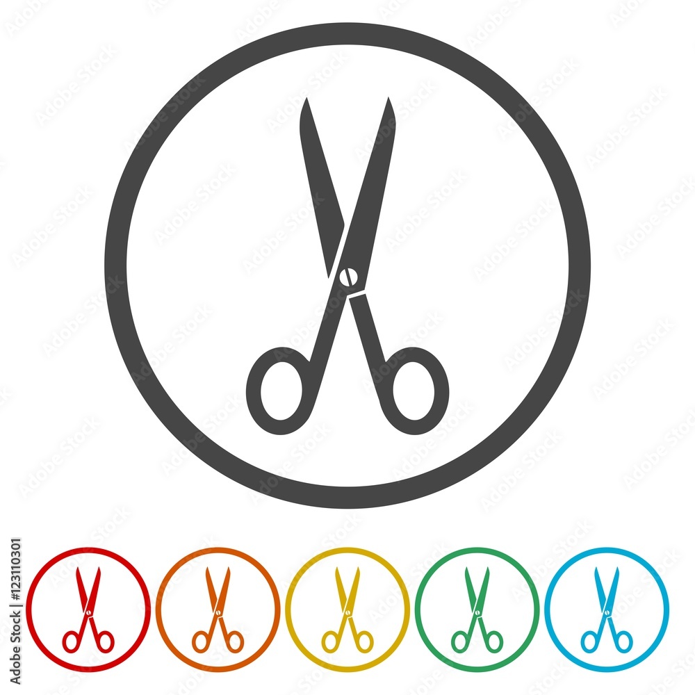 Cut, scissors, clipboard or fashion icon Cut, scissors, clipboard or fashion icon