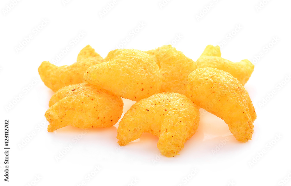 crispy cracker isolated on white crispy cracker isolated on white