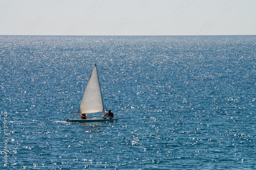 Obraz premium Yelkenli sporu