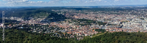 Fototapeta Naklejka Na Ścianę i Meble -  Panorama von Stuttgart