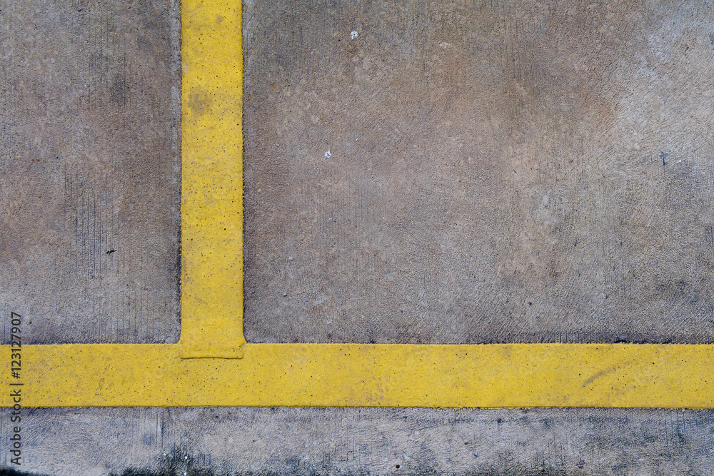Fototapeta premium Line on the floor.