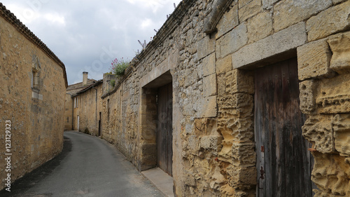 Saint Emilion street in France