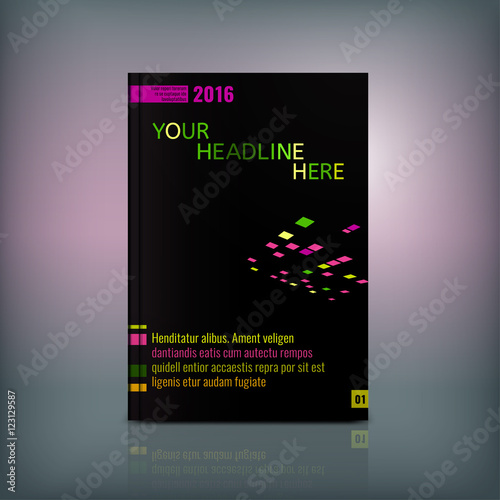 City Brochure vector