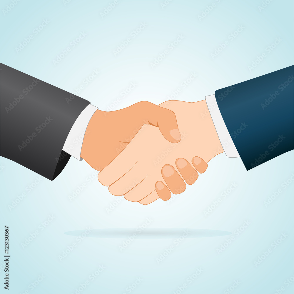 handshake concept between two businessmen handshake concept between two businessmen