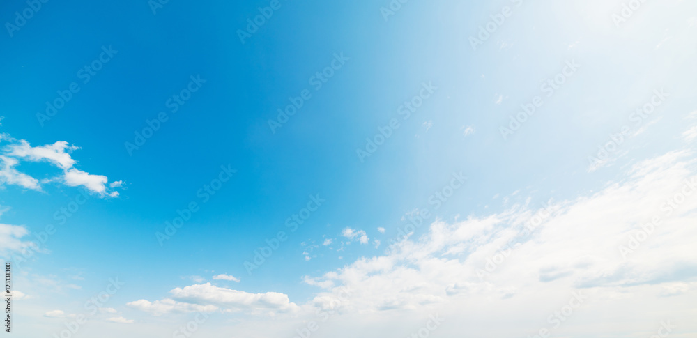 blue sky with small clouds blue sky with small clouds